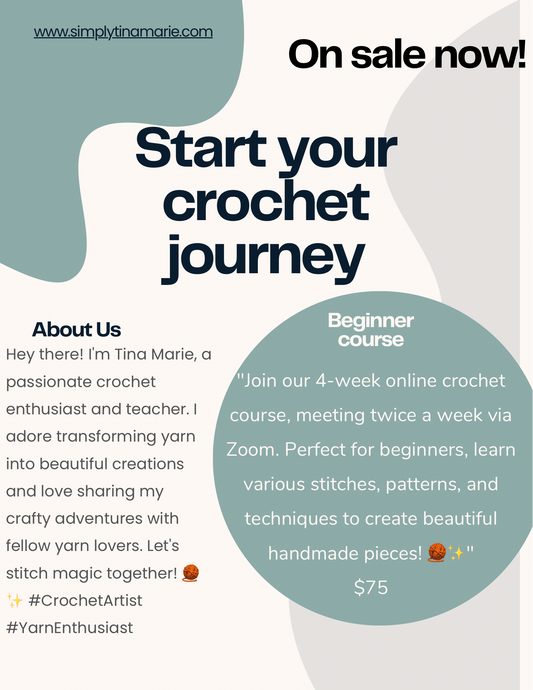Learn to crochet (one on one) to